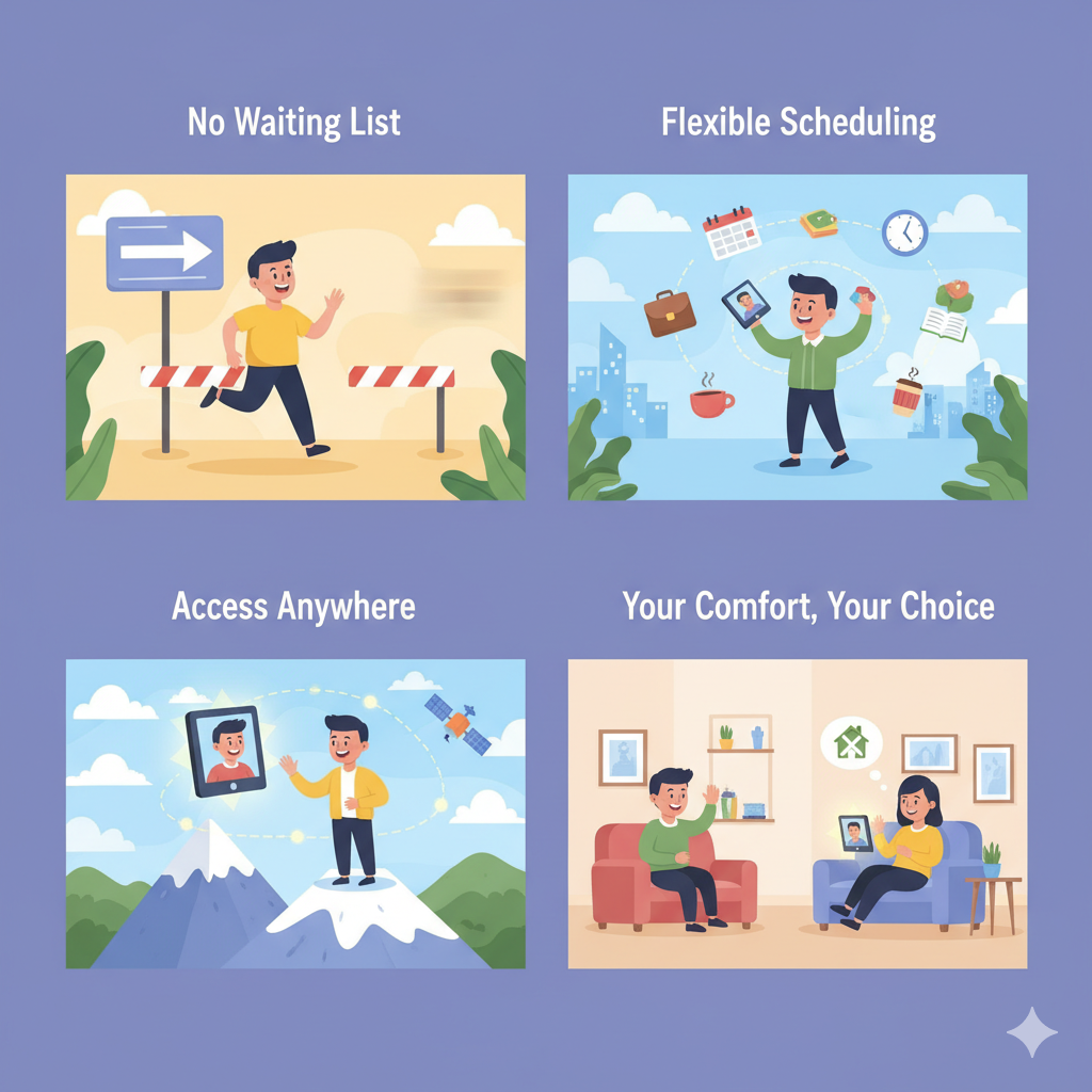 Therapist with a child